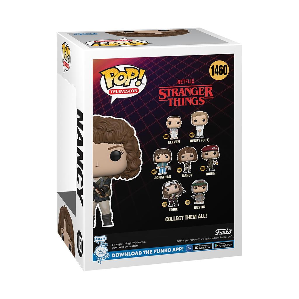 Stranger Things Season 4 Hunter Nancy Funko Stranger Things Funko POP!