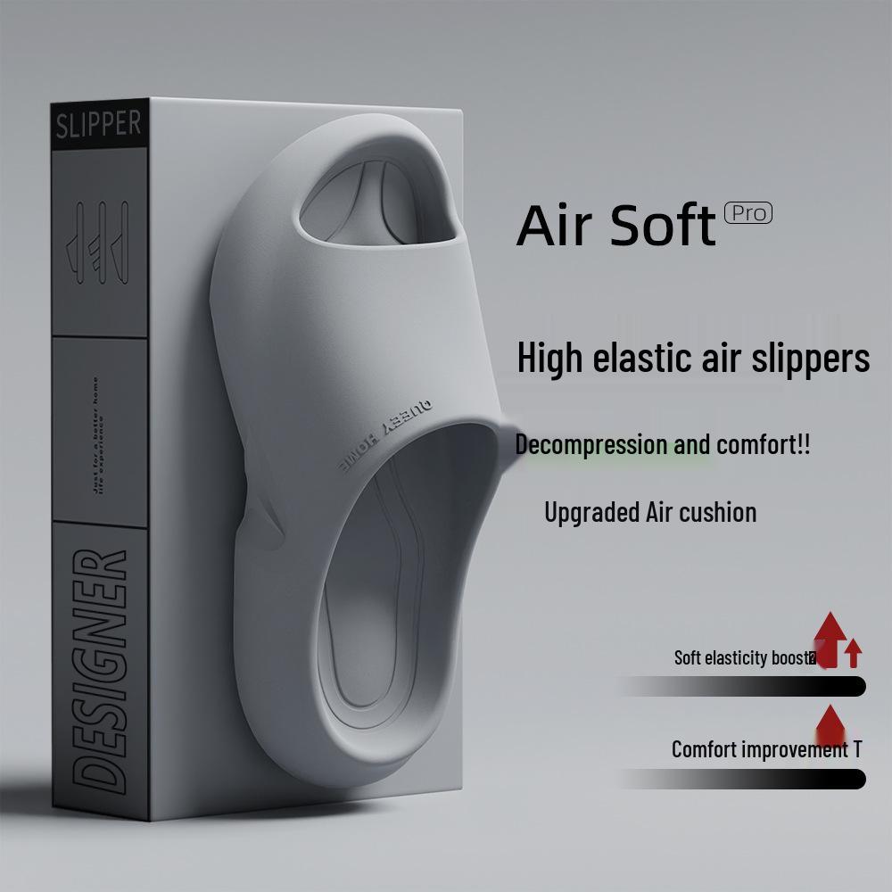 

Летние нескользящие сандалии и шлепанцы на толстой подошве для мужчин и женщин – Комфорт для ванной комнаты из ЭВА для дома 44-45 (fits 43-44) серый