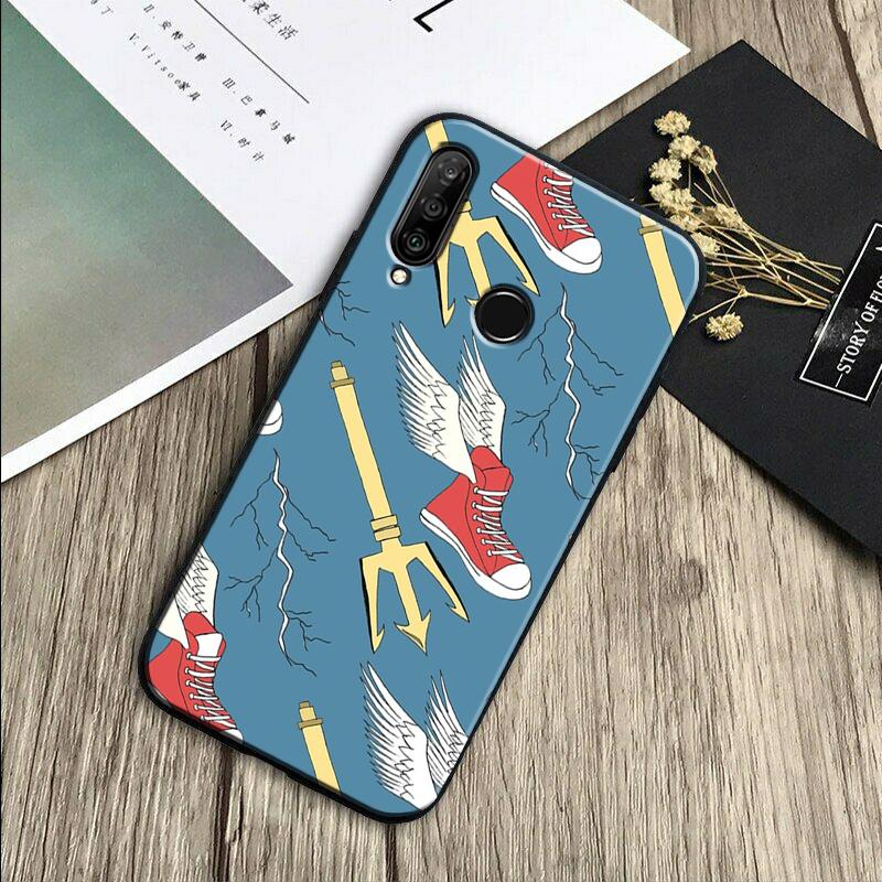 P-Percy Jackson Cartoon For Huawei Nova Y91 Y90 Y60 Y70 Y61 Y72 Y73 3i 7i 8i 11 12i 9 10 SE P20 P30 Pro P40 Lite Case