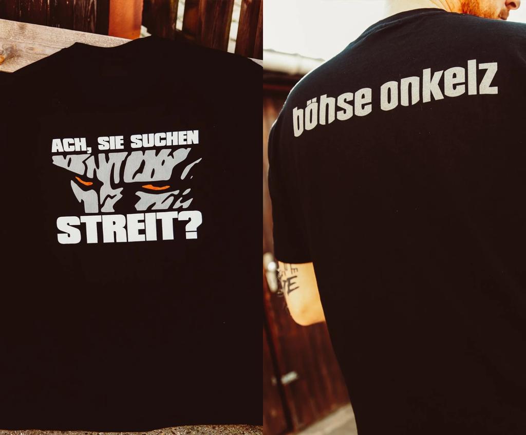 Fans Gift Gehasst Verdammt Vergöttert II Peripheral Oversized Y2k Casual Cotton Tees Böhse Onkelz 40 Year Tshirt Unisex