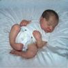 45 CM/17 inch Reborn Doll Full Body Soft Vinyl Simulation Baby Doll reborn doll gift for family  Vinyl Girl Body Reborn Doll