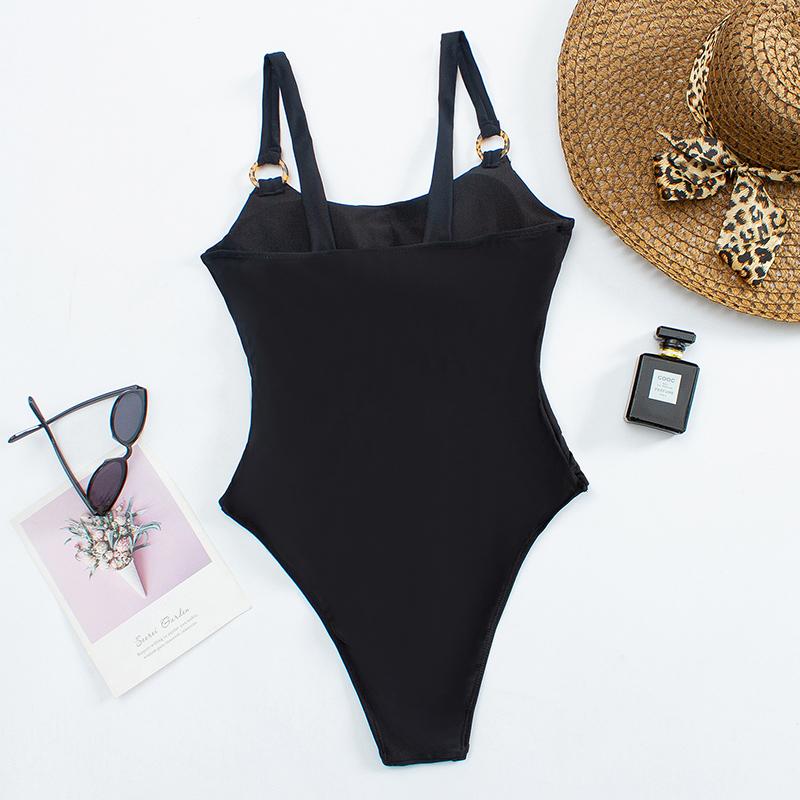 Sexy Triangle Chains Bikini Sets Micro Thongs Swimsuit Women Bathing Suit Biquini Bandage Beachwear Print Swimwear Thong Bikini