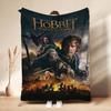 Adventure Beyond Story Printed Flannel Blanket Thick Soft Fleece Blanket For Living Room Sofa Balcony Home Decor Holiday Gift
