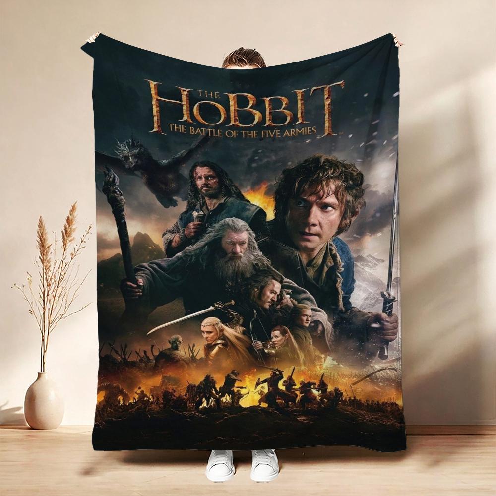 Adventure Beyond Story Printed Flannel Blanket Thick Soft Fleece Blanket For Living Room Sofa Balcony Home Decor Holiday Gift