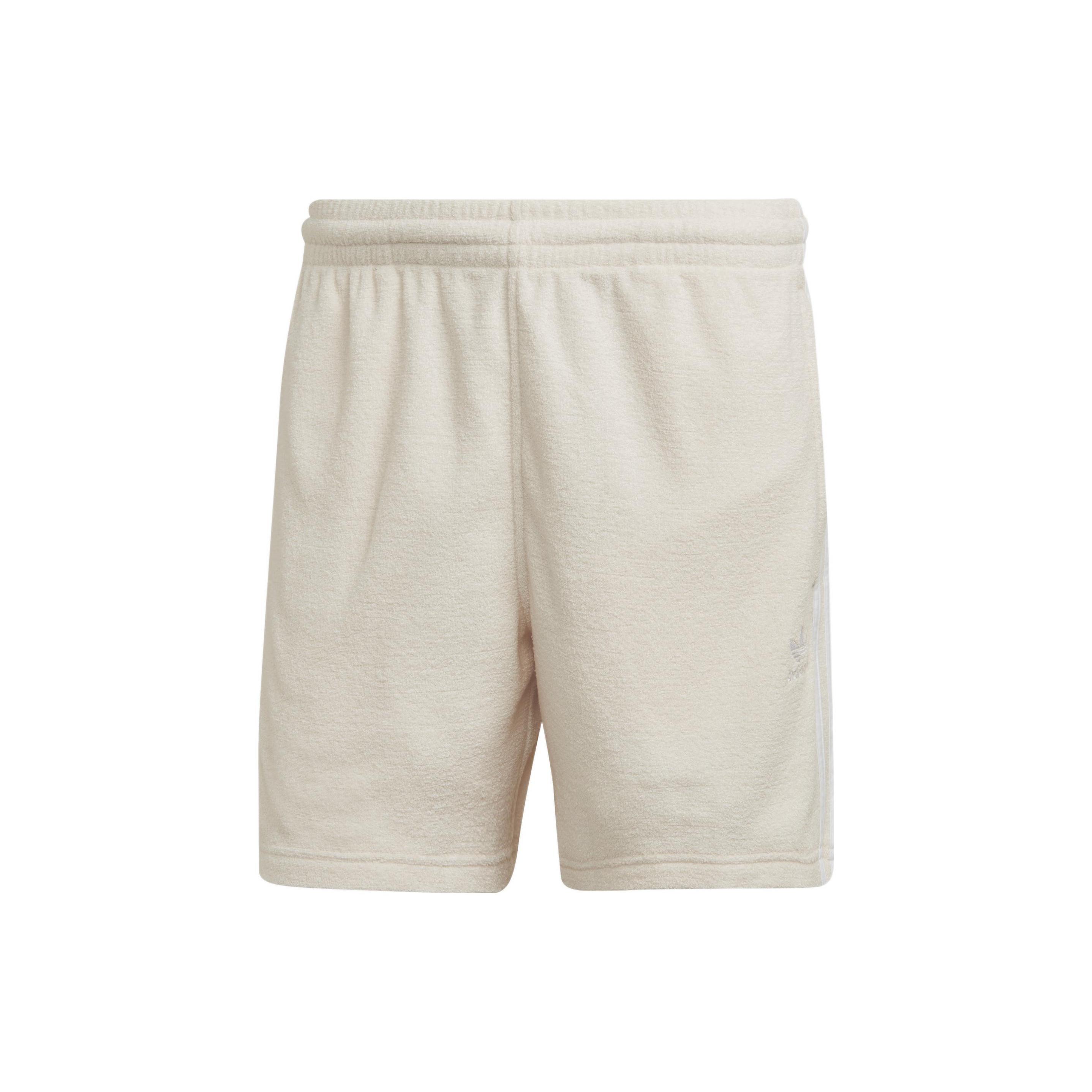 adidas originals Stripe Logo Casual Sports Shorts Beige Men s IB7726