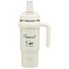Skater Straw Tumbler 830ml Insulation Cold Retention Handle 2WAY Direct Drinking Snoopy Badge STSTB9-A