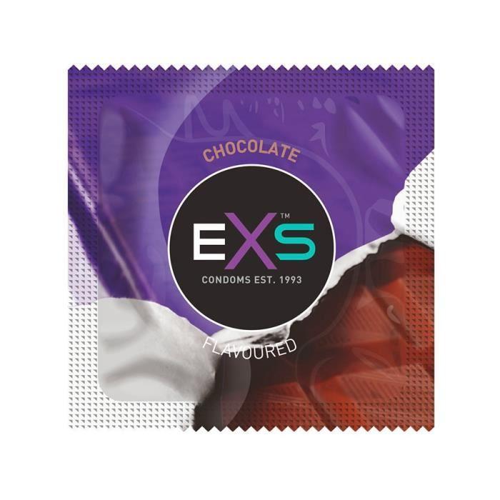FLAVORED CONDOMS Flavored Condoms Chocolate X100 EXS