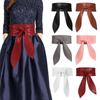 Belts Clothing Decoration Bow Ribbon Women's Wide Girdle Belts Decorative Waistband Waist Strap