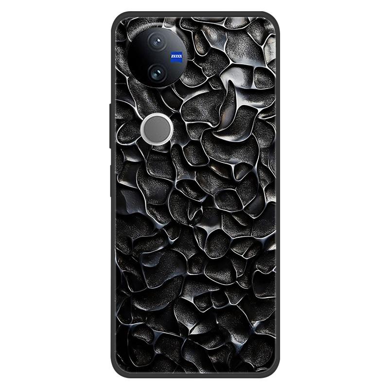 Marble Case For Vivo V50 5G Case Lovely Painted Silicone Back Cases Cover For Vivo V2427 V 50 Coque Anti Drop Protective Fundas