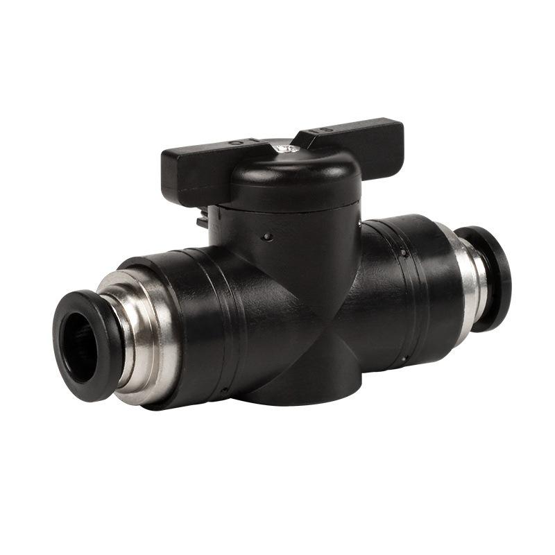 8mm Automatic Plant Watering Nozzle Tee Connector - Universal Spray & Quick Connect System