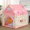 Indoor Children's Castle Tent: Playhouse & Sleeping Area for Girls