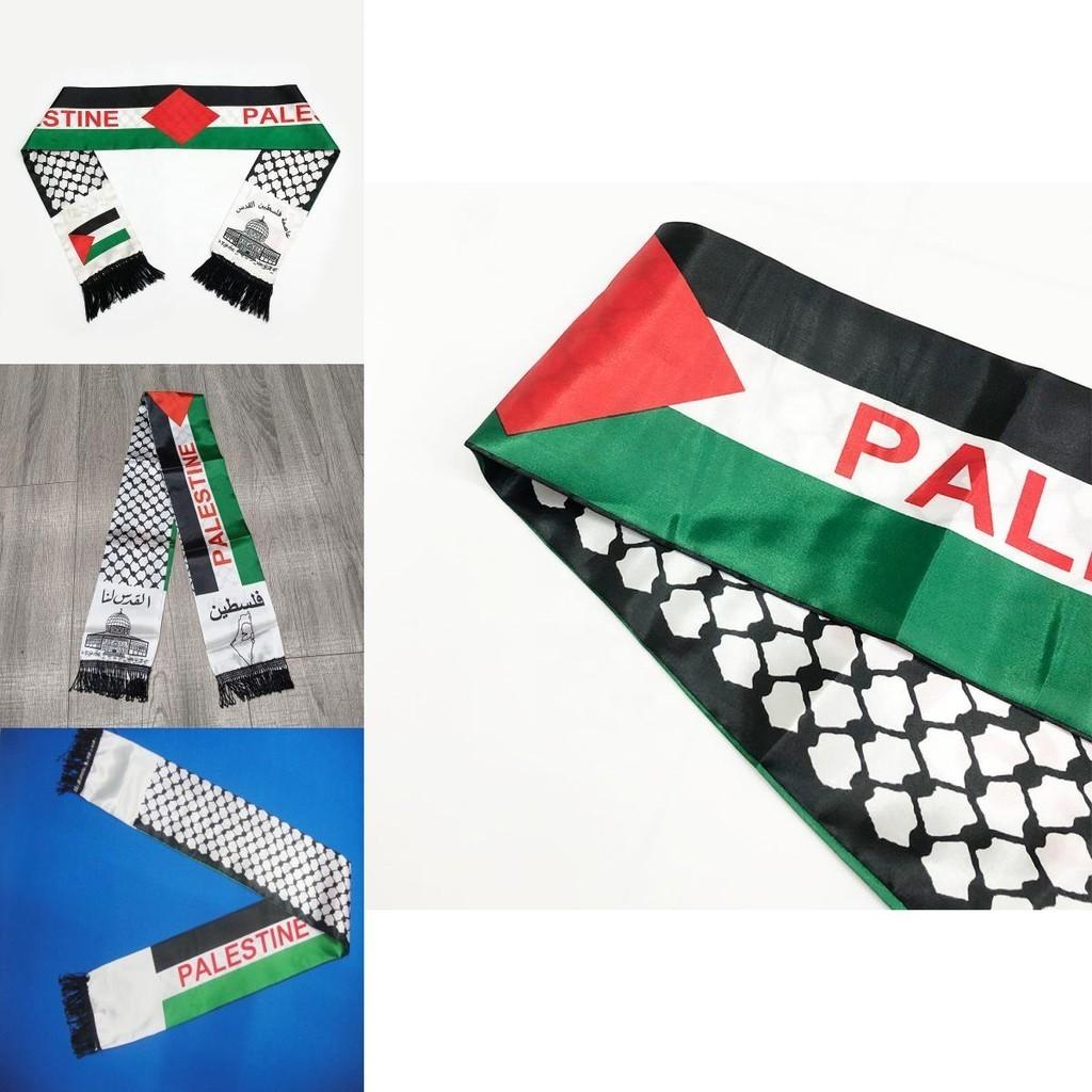 Palestinian Scarf Shawl For Wedding Decoration High Temperature Resistant Four Seasons National Flag Design