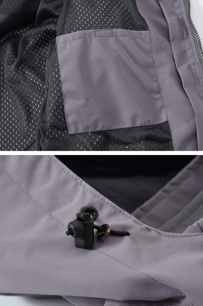 Outdoor Fleece Bergsteigen Berg Kaltes Wetter M [Gopune] Damenjacke, Futter, Parka, Windjacke, Oberbekleidung, 3-in-1-Mantel, Kleidung, Mädchen,