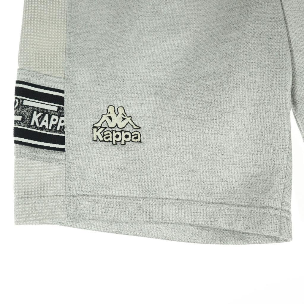 Kappa Lata 90. Stare haftowane spodenki dresowe w86 szare Męskie Używane