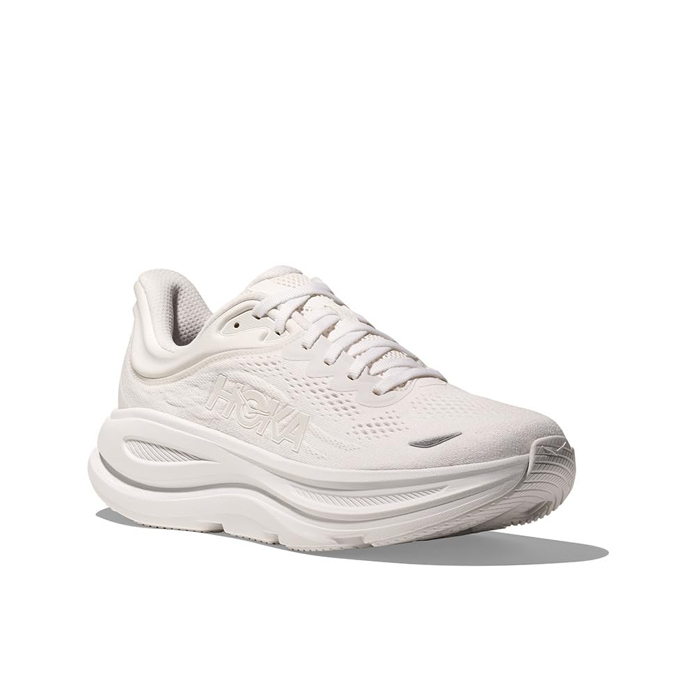 HOKA Bondi Running Jogging Shoes, Shoes, 91162012-WWH (White/Size 24.5/Women's)