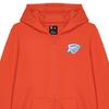 Nike X NBA Collaboration Jacket Oklahoma City Thunder Hooded Casual Long Sleeve Kids Jackets Orange 3Y2B7FELQ-THU