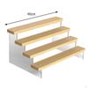 Acrylic Cupcake Display Stand Riser Organizer Storage Holder for Cupcakes Cosmetic Action Figure