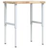 Vidaxl Stolik Roboczy, 80X60X(73-99,5)Cm, Prostokątny, Drewno Akacjowe