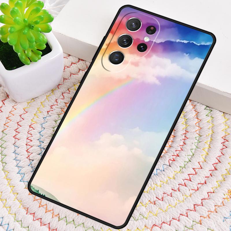 A Rainbow In The Sky Phone Case for Samsung Galaxy Note 10 Pro S26 Ultra S23 S24 FE S25 S21 S22 PLUS Shockproof Cove