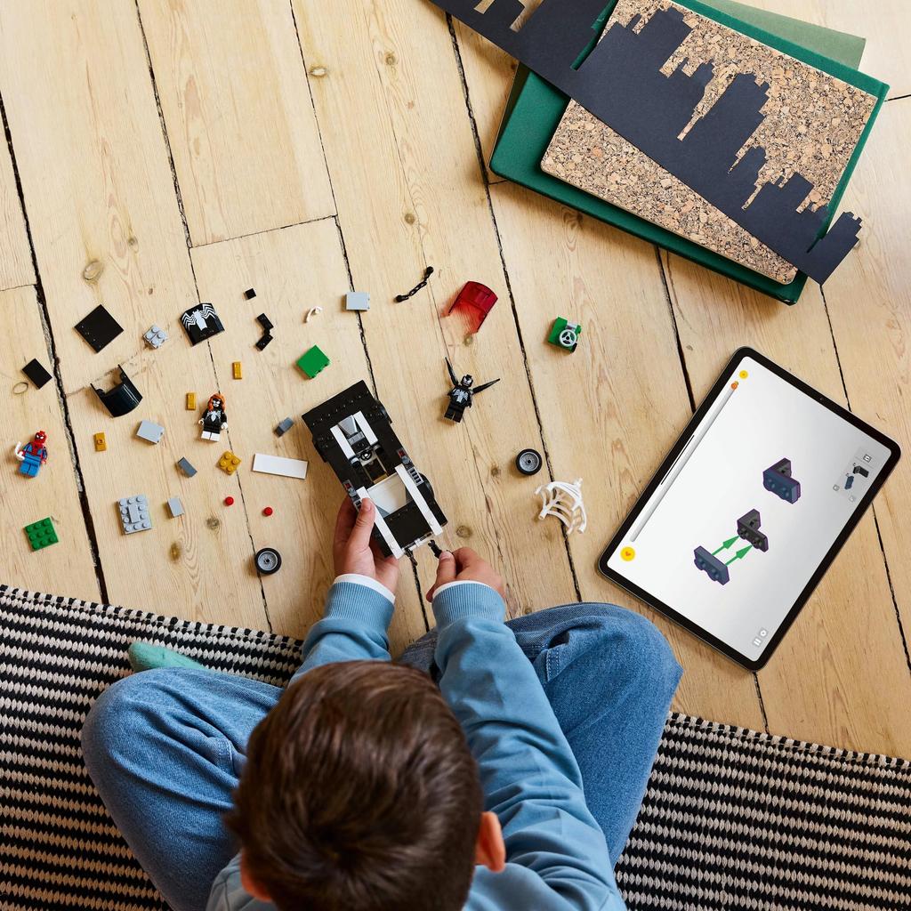 LEGO Marvel Venom Svalová hračka do auta Dárek k narozeninám Blok Kluci Dívky Děti 7 let 8 let 9 let Základní škola Marvel Zboží Figura