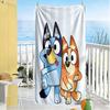 Merry Christmas Celebration Beach Towel Quick-Dry Soft Microfiber Comfortable Lightweight