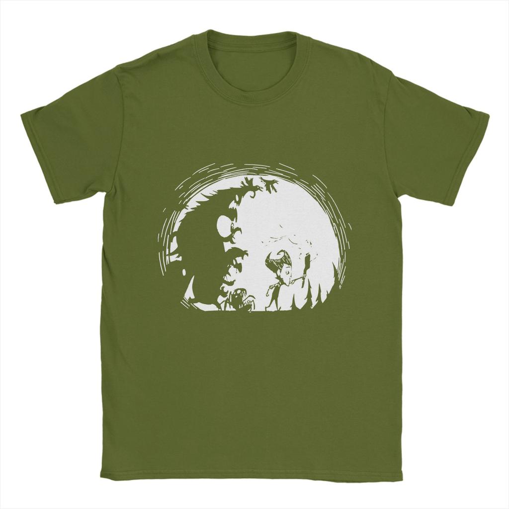 Don t Starve Together   T-Shirt Summer  100% Cotton T-Shirts For Men's Trendy Cool Casual Tshirt Short-Sleeve Funny Tees