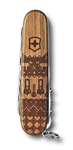 Victorinox Companion Wood Swiss Spirit Limited Edition 2023 [Official Japanese Product with Warranty] Brown 91mm