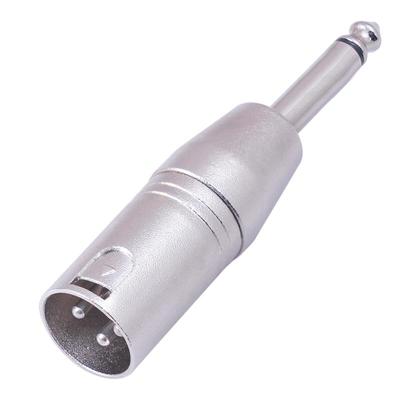 Stop Cynku Adapter 1/4 Cala TRS do XLR 6,5mm Stereo 1/4 TRS Męski do XLR 3-Pinowy Żeński i Męski Stereo Zbalansowany Złącze Dźwiękowe