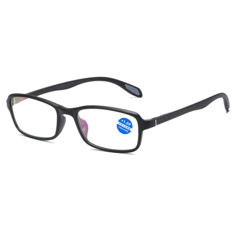 Men Reading Glasses Anti Blue Light Solid Hinge Readers +1.0 1.5 2.0 2.5 3.0 3.5 4.0 Fashion Sports Presbyopic Glasses