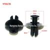200PCS Car Snap Fasteners Set - Nylon Rivets & Push-in Pins (HE19)
