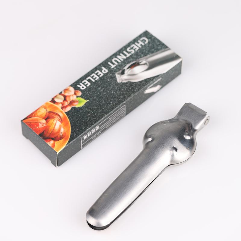 Chestnut and Walnut Multi-functional Opener and Cracker Tool