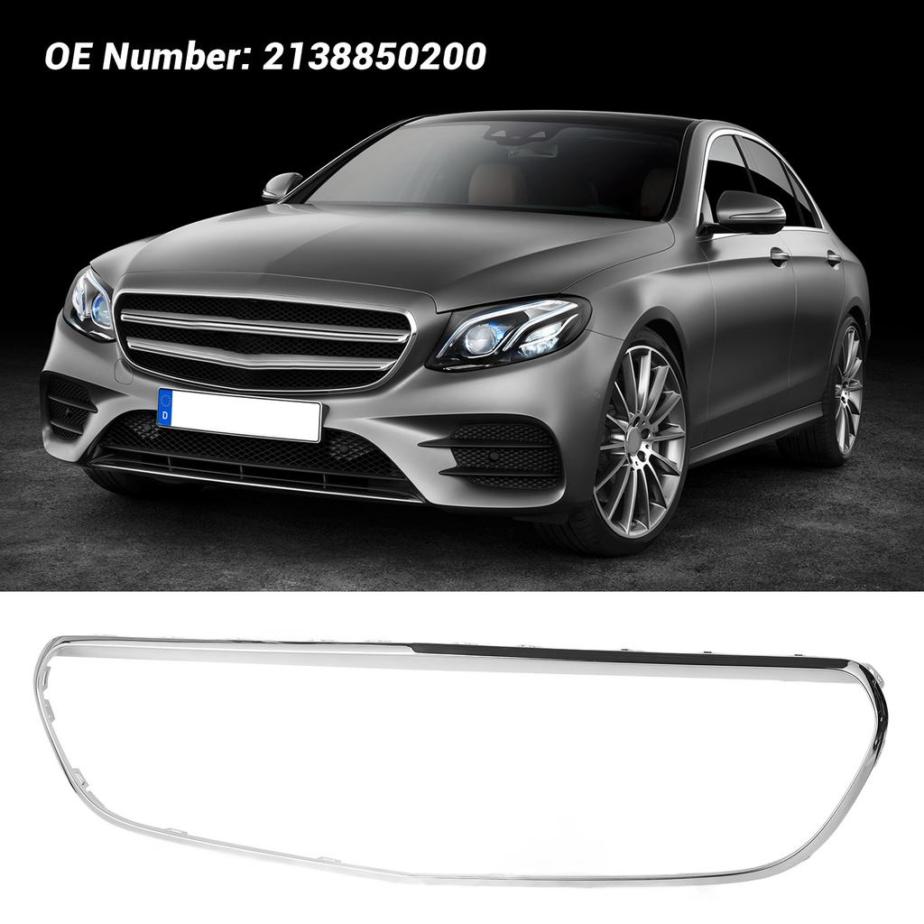 Kühlergrill Umrandungsleiste 2138850200 Ersatz für Benz E-Klasse W213 C238 AMG Line Vor-Facelift 2017 bis 2020