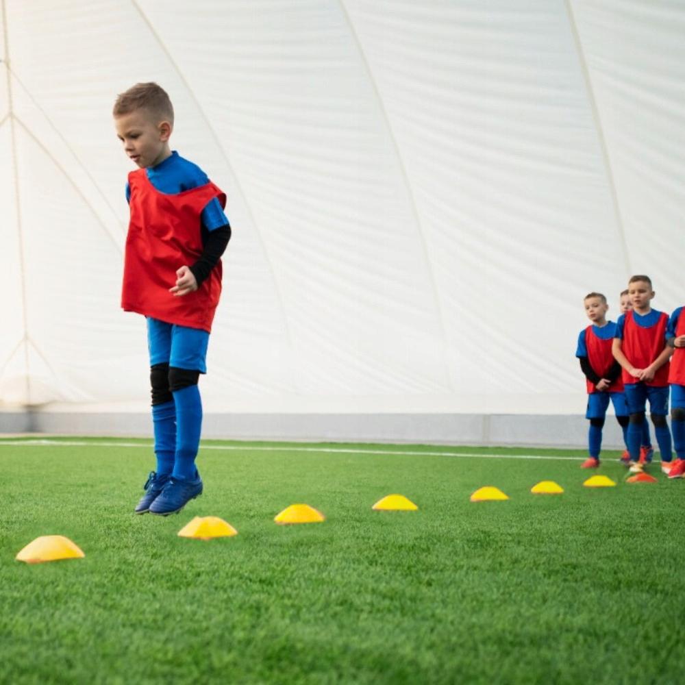 Football training set ladder trainer cones parachute set