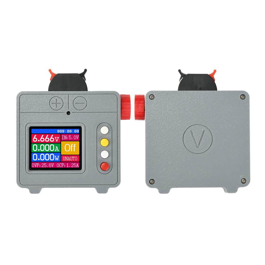 Mini Bench Power Supply with Color Display DC4.2-6V 5W Adjustable Automatic Buck-Boost for DIY Makers and Microcontrollers