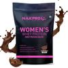 NAKPRO Women Whey Protein Powder | 26.25g Protein, 5.85g BCAA Per Scoop | Muscle Recovery, Lean Muscle, Whey Isolate Protein for Women (500g, Ch