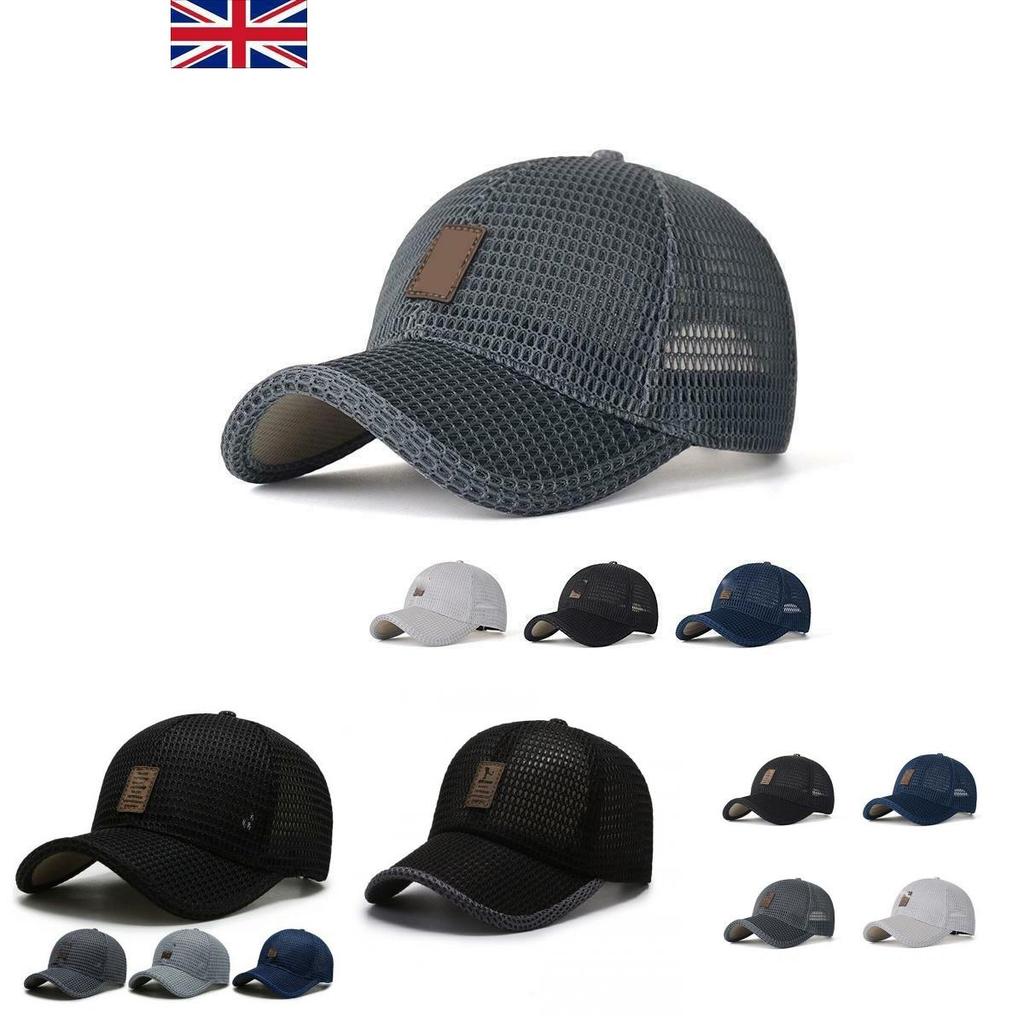 Men And Women's Breathable Mesh Baseball Cap For Sports And Sun Protection