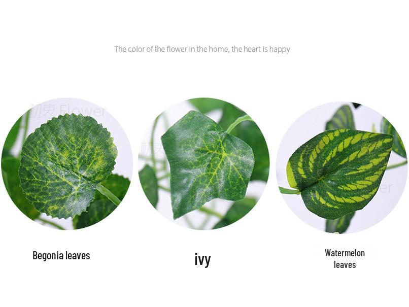 Artificial Pothos Vines: Indoor Decorative Rattan Faux Greenery for Walls and Living Rooms