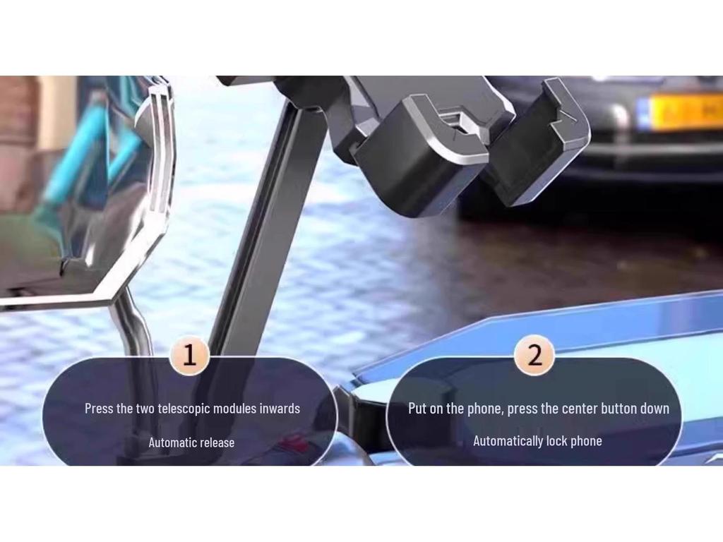 2025 Anti-Wackel Auto & Motorrad Batterie Navigationshalterung - Stoßfest & Stabil für Mobiltelefone