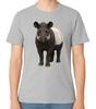 Tapir Animal Illustration T-Shirt Wildlife Art Unisex Tee