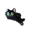 Korean Style Black Plush Cat Claw Hair Clip for Women - Autumn/Winter Cute Shark Hairpin Accessory