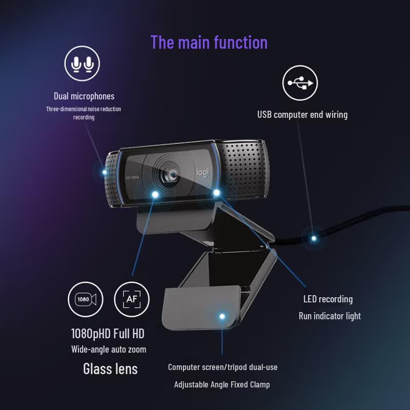 Logitech C920 Pro HD Webcam