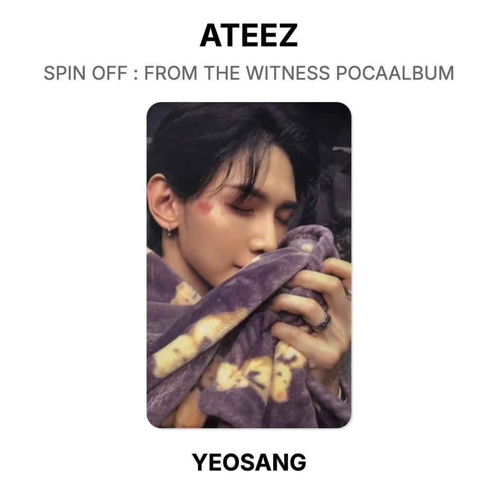 ATEEZ SPIN OFF : FROM THE WITNESS POCAALBUM Official Photocard