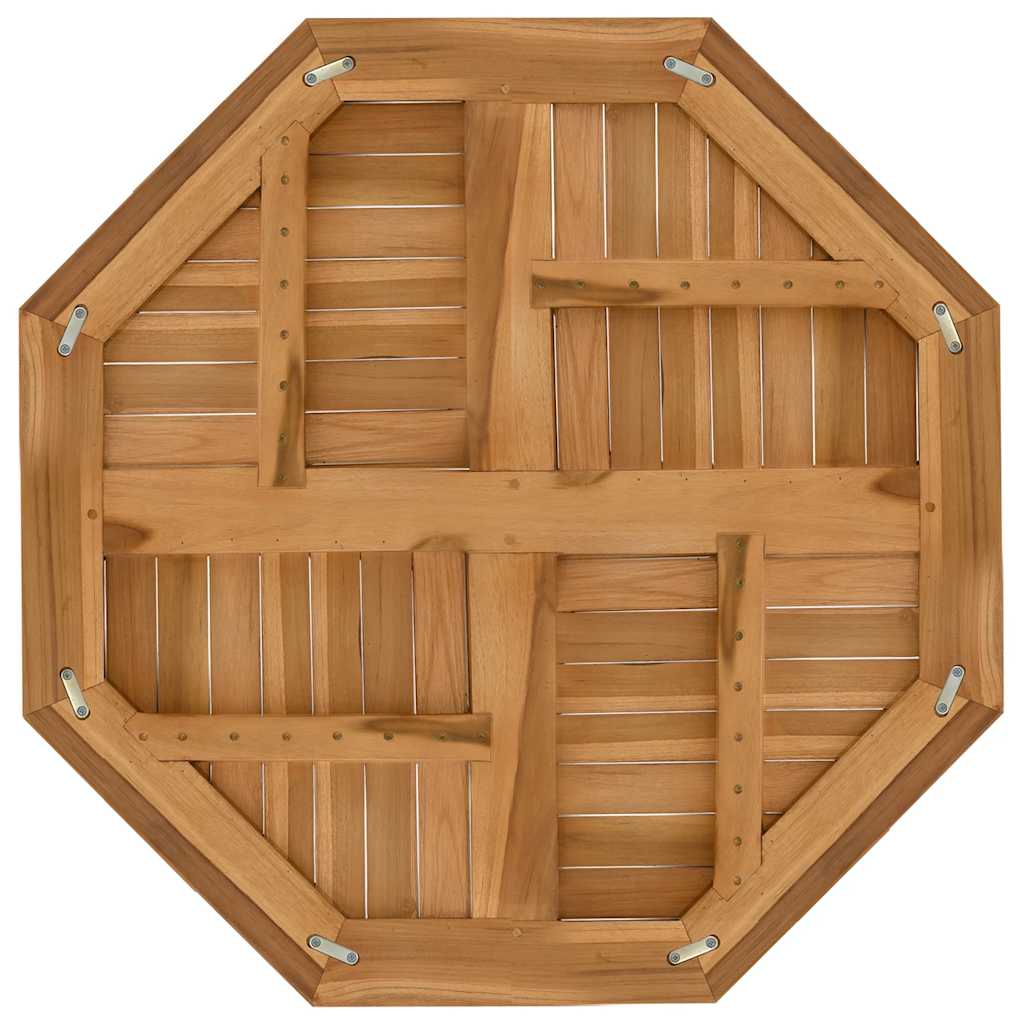 Table Top 80x80x2.5 cm Octagonal Solid Teak Wood