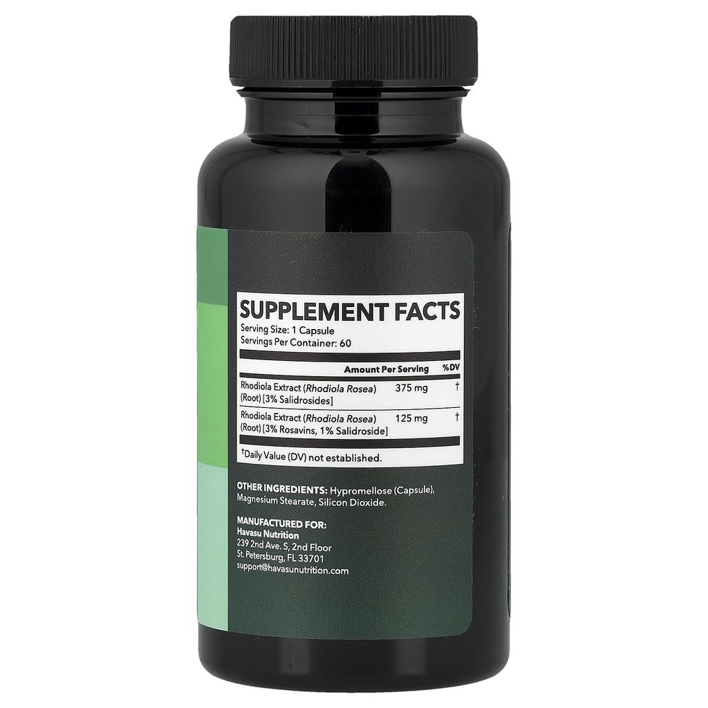 Havasu Nutrition Red Ginseng, 60 Capsules