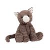 JELLYCAT Wave Furry Cat Off-White Animal Plush Doll 23cm