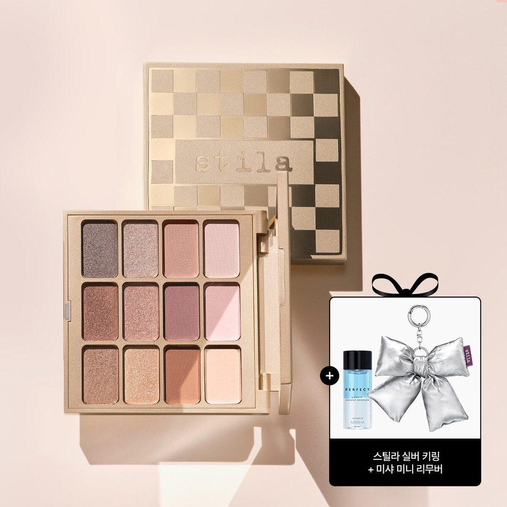 

[Stila] Matte & Metal Eyeshadow Palette 12g