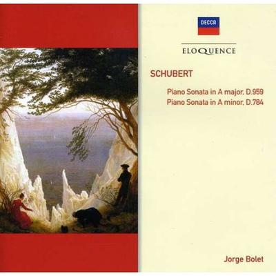 CD SCHUBERT; BOLET, JORGE - Schubert: Sonatas para Piano D.959 & 784 4801137 Decca 2009 Austrália Clássico Usado