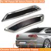 For VW Passat B8 Chrome Exhaust Diffuser Frame 2015-2018 Stainless Steel Car Accessories Rear RLine Tuning Highline TSU FSU TDI