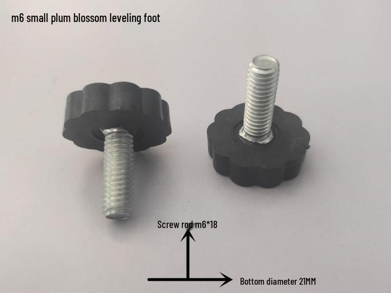 Adjustable Anti-Slip Furniture Feet with Mushroom Head Nails