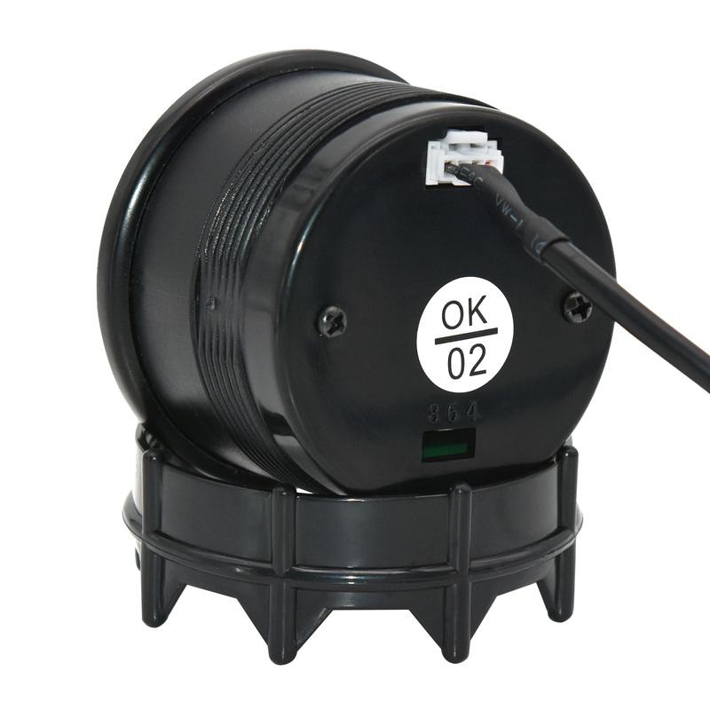 Digital 52mm Water Temperature Gauge with Alarm+Sensor Water Temp Joint Pipe Sensor Hose Adapter Gasoline Racing Car 12V
